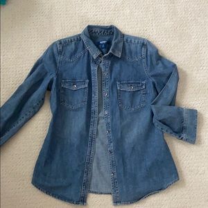 Old Navy chambray button down